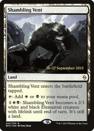 Shambling Vent [Battle for Zendikar Promos] | Eastridge Sports Cards & Games