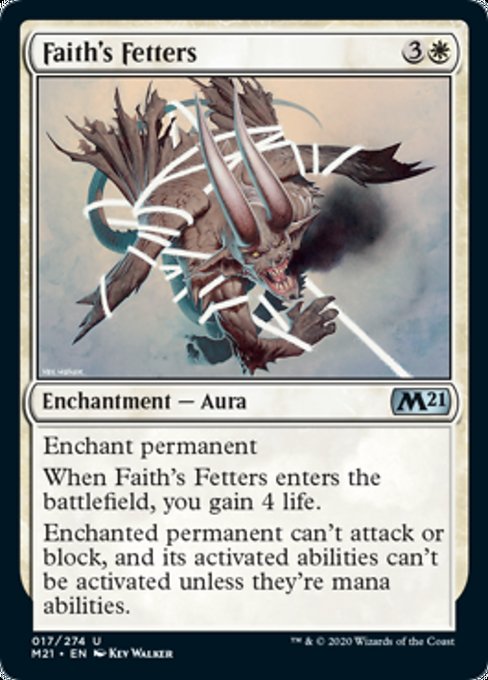 Faith's Fetters [Core Set 2021] | Eastridge Sports Cards & Games