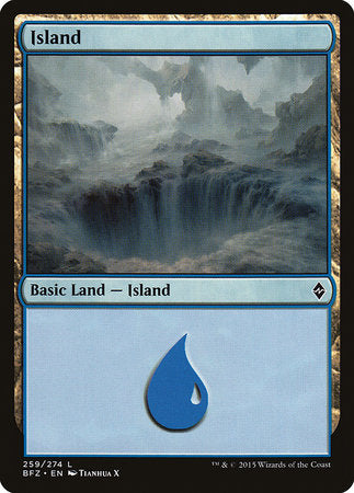 Island (259) [Battle for Zendikar] | Eastridge Sports Cards & Games