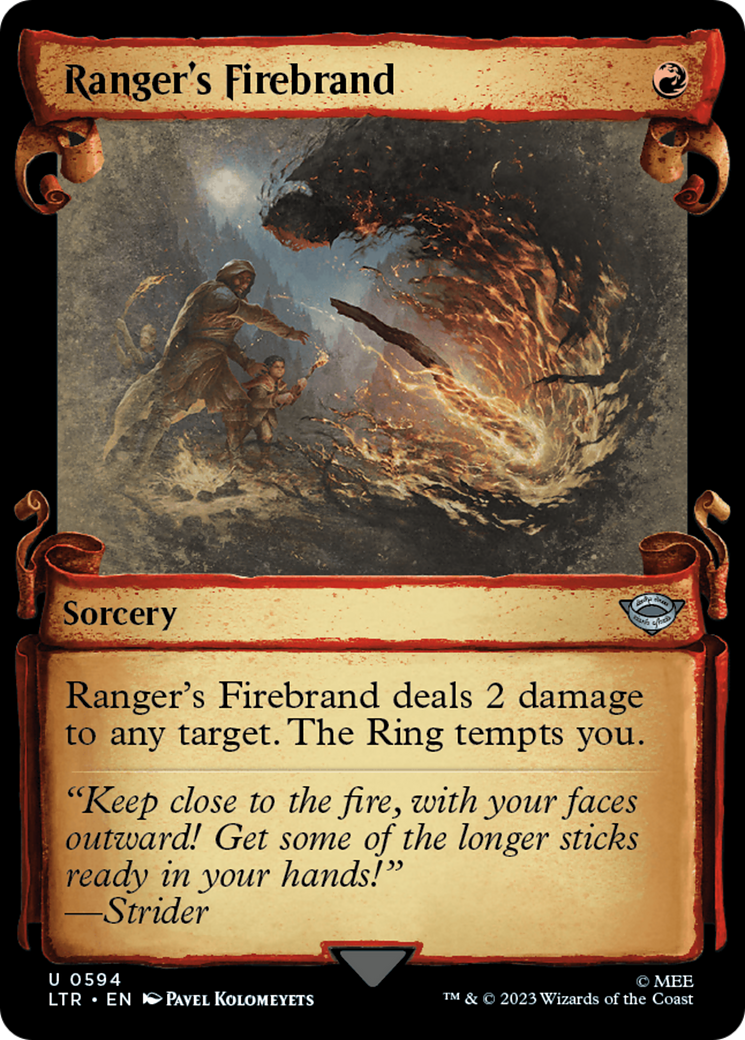 Ranger's Firebrand [The Lord of the Rings: Tales of Middle-Earth Showcase Scrolls] | Eastridge Sports Cards & Games