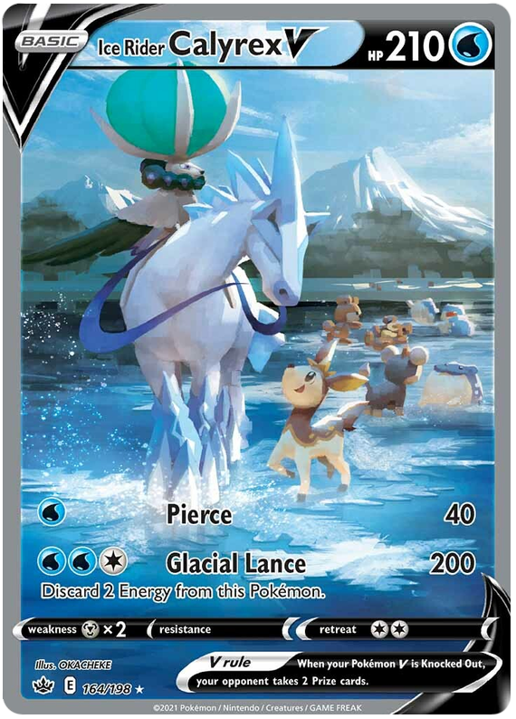 Ice Rider Calyrex V (164/198) [Sword & Shield: Chilling Reign] | Eastridge Sports Cards & Games