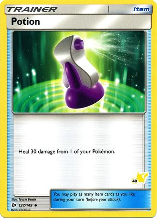 Potion (127/149) (Pikachu Stamp #40) [Battle Academy 2020] | Eastridge Sports Cards & Games