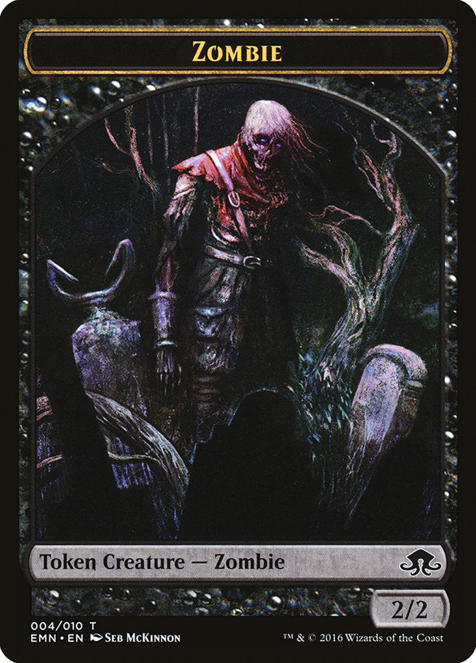 Zombie (004/010) [Eldritch Moon Tokens] | Eastridge Sports Cards & Games