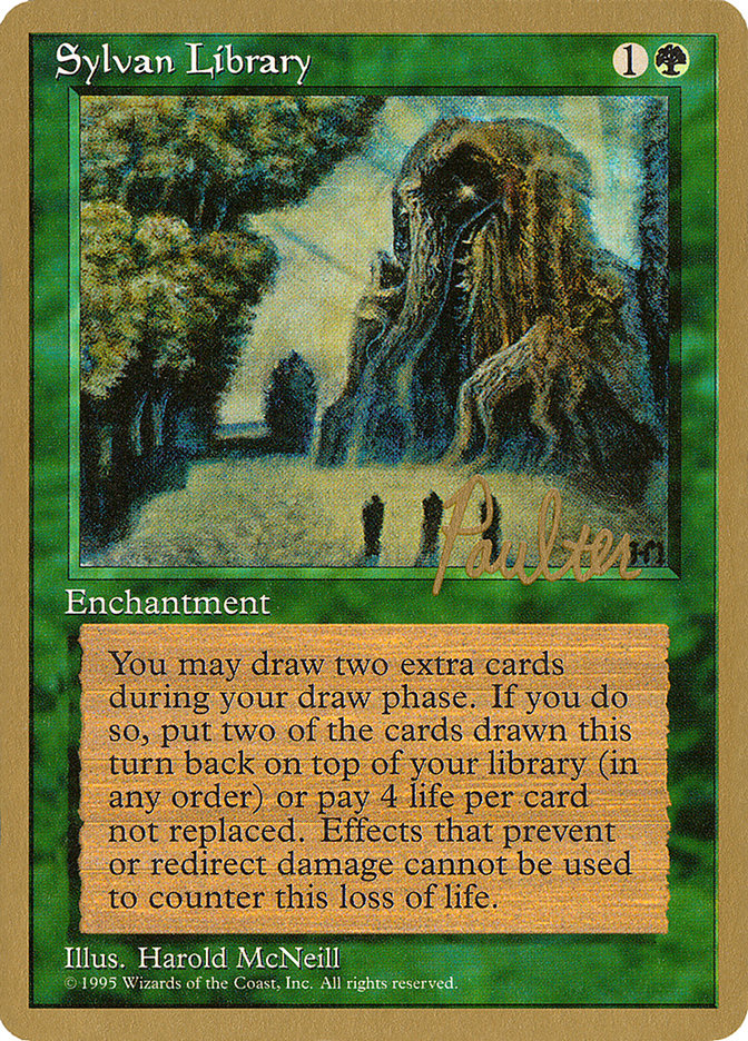 Sylvan Library (Preston Poulter) [Pro Tour Collector Set] | Eastridge Sports Cards & Games