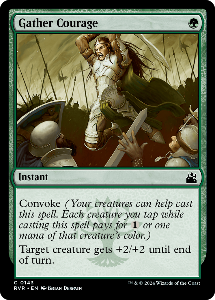 Gather Courage [Ravnica Remastered] | Eastridge Sports Cards & Games