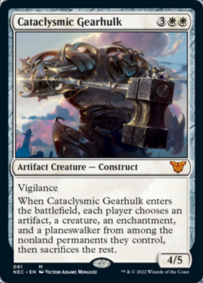 Cataclysmic Gearhulk [Kamigawa: Neon Dynasty Commander] | Eastridge Sports Cards & Games