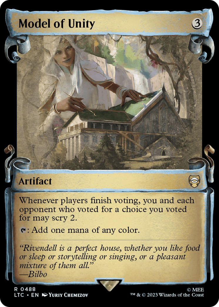 Model of Unity [The Lord of the Rings: Tales of Middle-Earth Commander Showcase Scrolls] | Eastridge Sports Cards & Games