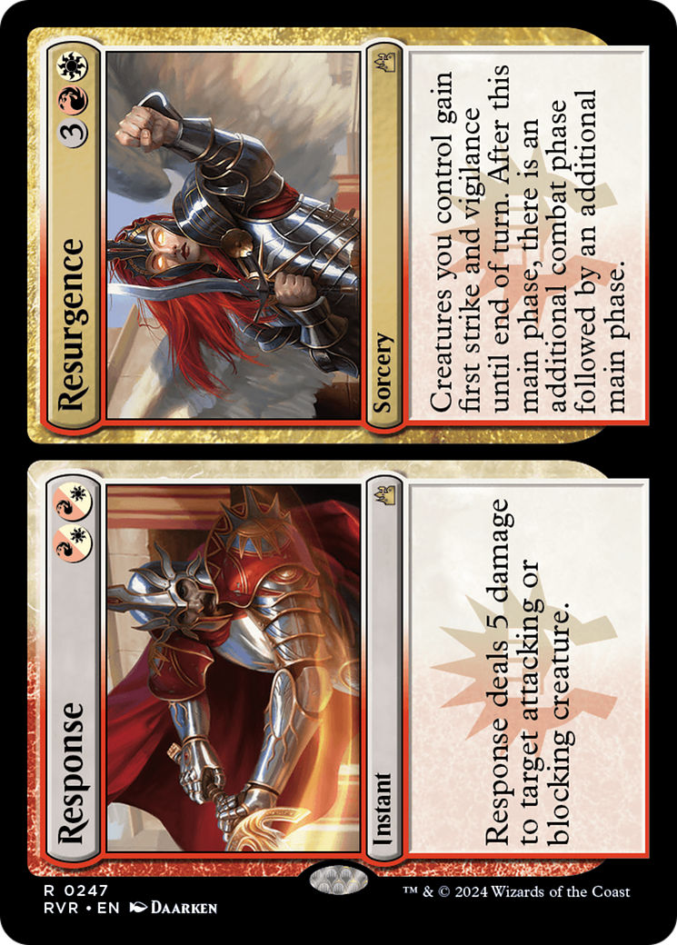 Response // Resurgence [Ravnica Remastered] | Eastridge Sports Cards & Games