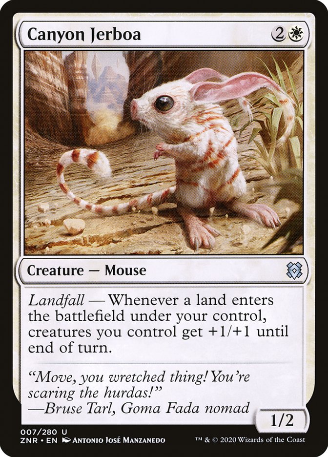 Canyon Jerboa [Zendikar Rising] | Eastridge Sports Cards & Games