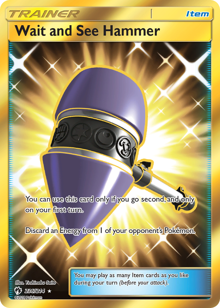 Wait and See Hammer (236/214) [Sun & Moon: Lost Thunder] | Eastridge Sports Cards & Games