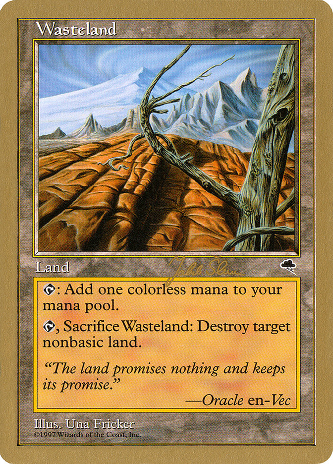 Wasteland (Jakub Slemr) [World Championship Decks 1999] | Eastridge Sports Cards & Games