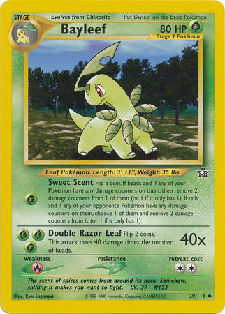 Bayleef (29/111) [Neo Genesis Unlimited] | Eastridge Sports Cards & Games