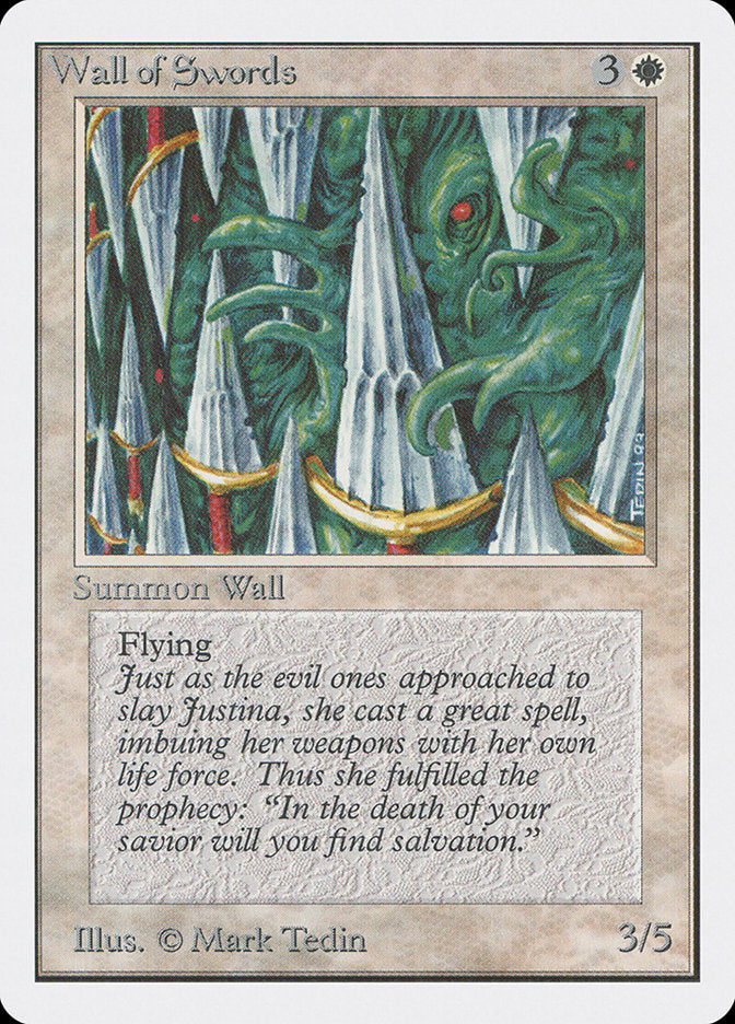 Wall of Swords [Unlimited Edition] | Eastridge Sports Cards & Games