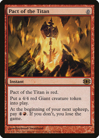 Pact of the Titan [Future Sight] | Eastridge Sports Cards & Games