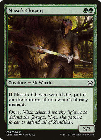 Nissa's Chosen [Duel Decks: Nissa vs. Ob Nixilis] | Eastridge Sports Cards & Games