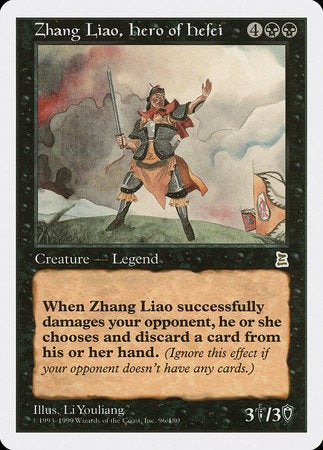 Zhang Liao, Hero of Hefei [Portal Three Kingdoms] | Eastridge Sports Cards & Games