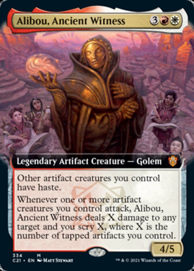 Alibou, Ancient Witness (Extended) [Commander 2021] | Eastridge Sports Cards & Games