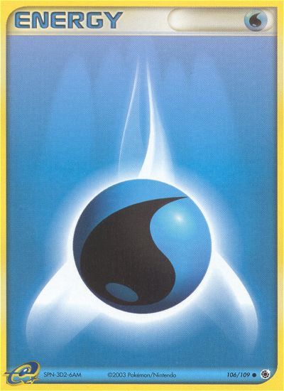 Water Energy (106/109) [EX: Ruby & Sapphire] | Eastridge Sports Cards & Games