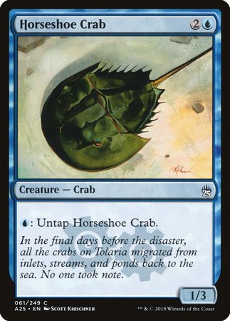 Horseshoe Crab [Masters 25] | Eastridge Sports Cards & Games