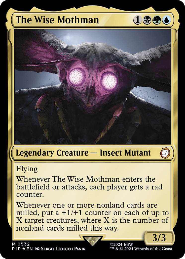 The Wise Mothman (Surge Foil) [Fallout] | Eastridge Sports Cards & Games