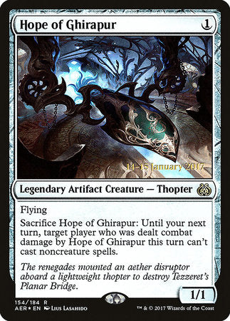 Hope of Ghirapur [Aether Revolt Promos] | Eastridge Sports Cards & Games