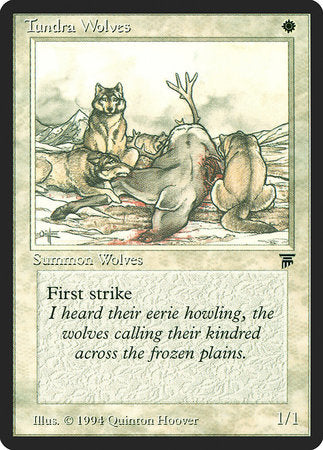 Tundra Wolves [Legends] | Eastridge Sports Cards & Games