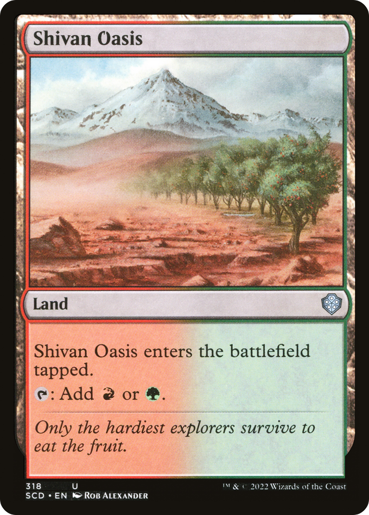 Shivan Oasis [Starter Commander Decks] | Eastridge Sports Cards & Games