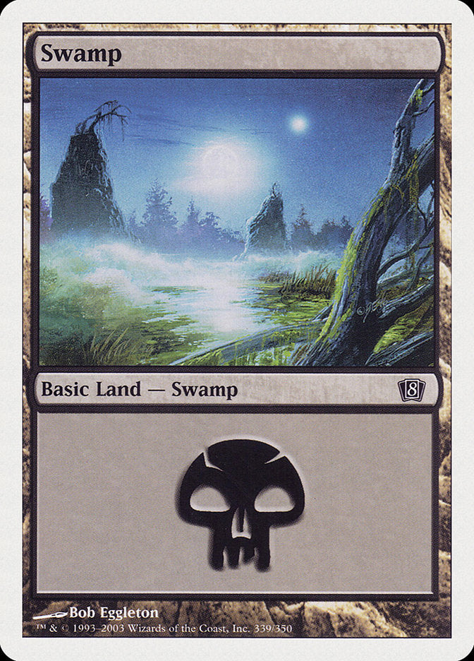 Swamp (339) [Eighth Edition] | Eastridge Sports Cards & Games