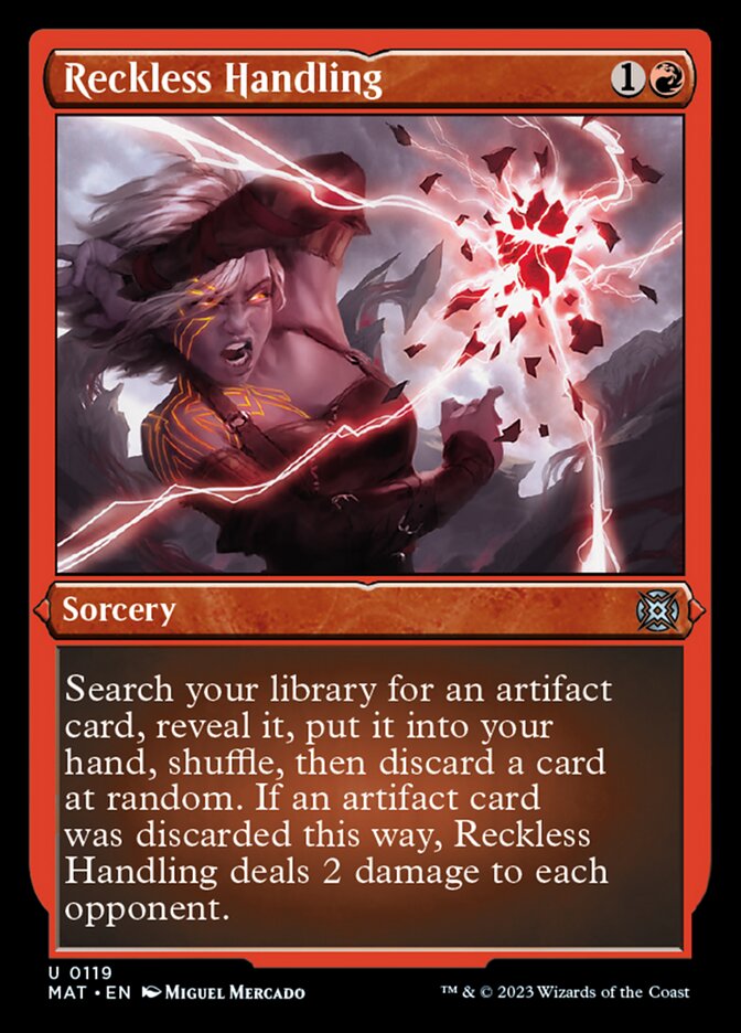 Reckless Handling (Foil Etched) [March of the Machine: The Aftermath] | Eastridge Sports Cards & Games