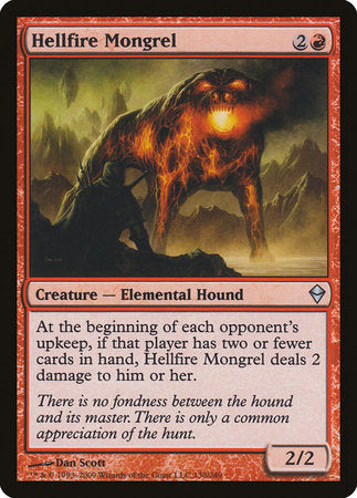 Hellfire Mongrel [Zendikar] | Eastridge Sports Cards & Games