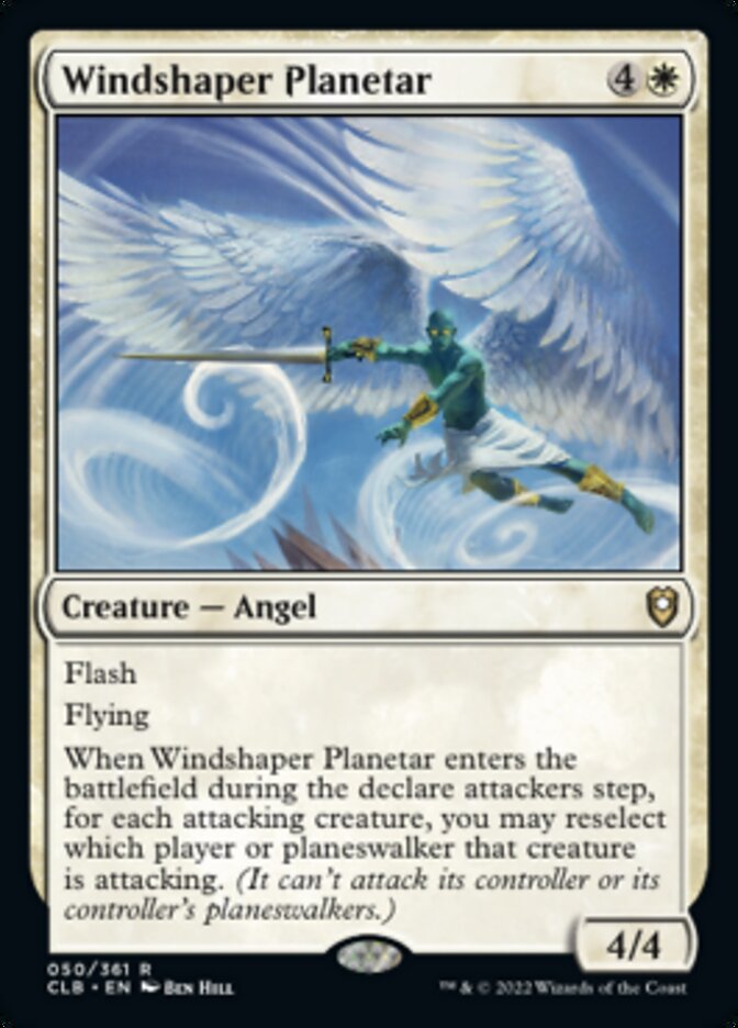 Windshaper Planetar [Commander Legends: Battle for Baldur's Gate] | Eastridge Sports Cards & Games