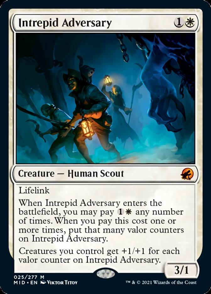 Intrepid Adversary [Innistrad: Midnight Hunt] | Eastridge Sports Cards & Games