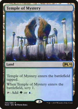 Temple of Mystery [Core Set 2020 Promos] | Eastridge Sports Cards & Games
