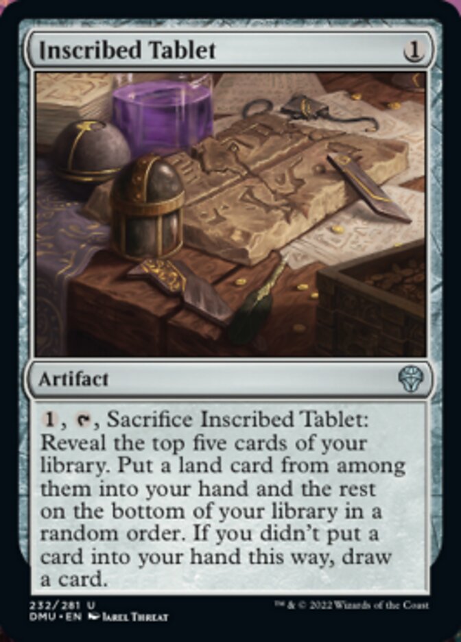 Inscribed Tablet [Dominaria United] | Eastridge Sports Cards & Games