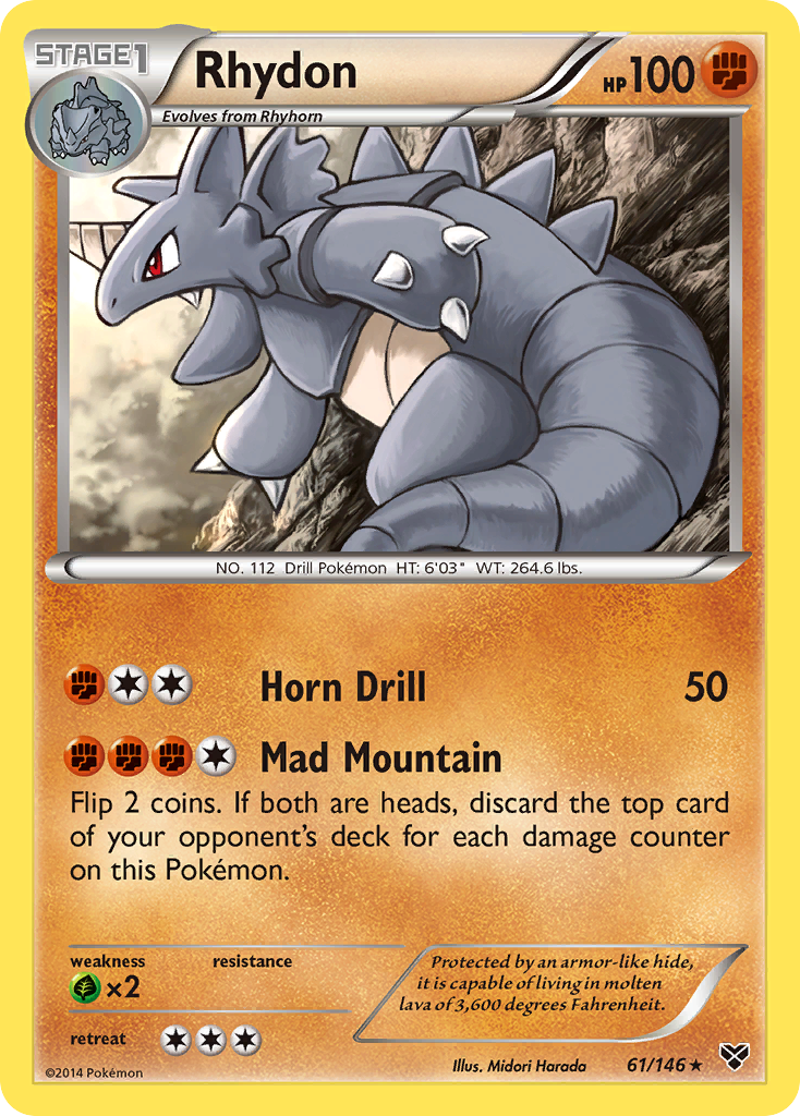 Rhydon (61/146) [XY: Base Set] | Eastridge Sports Cards & Games