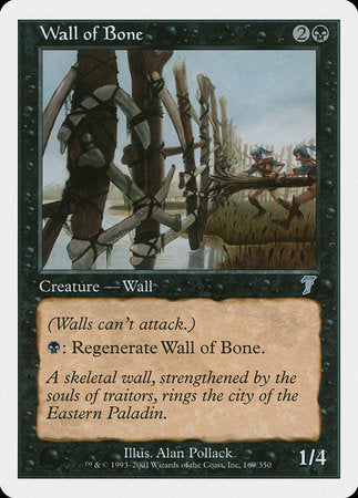 Wall of Bone [Seventh Edition] | Eastridge Sports Cards & Games