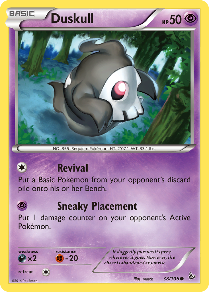 Duskull (38/106) [XY: Flashfire] | Eastridge Sports Cards & Games