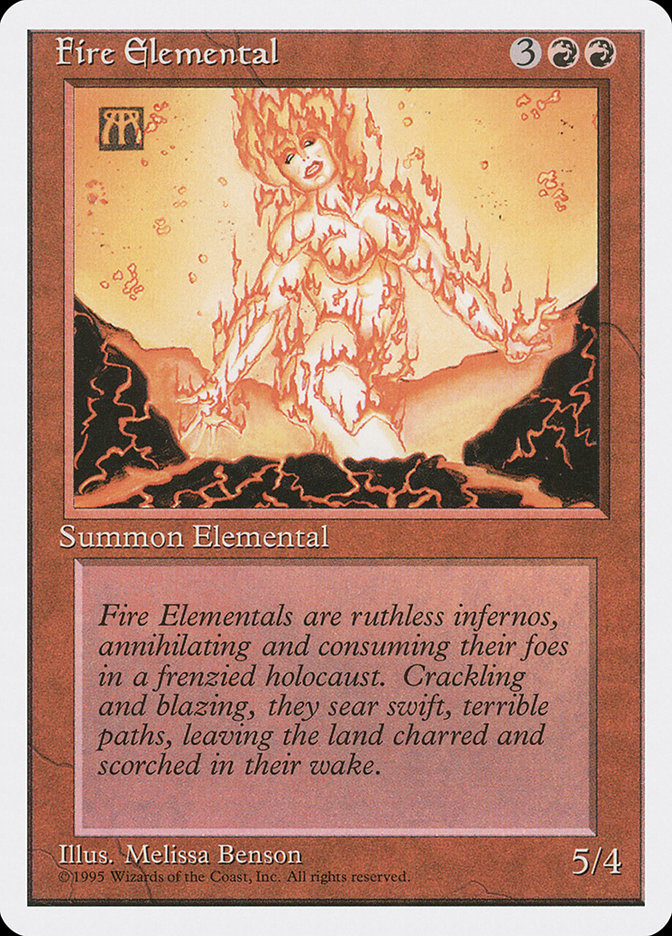 Fire Elemental [Fourth Edition] | Eastridge Sports Cards & Games