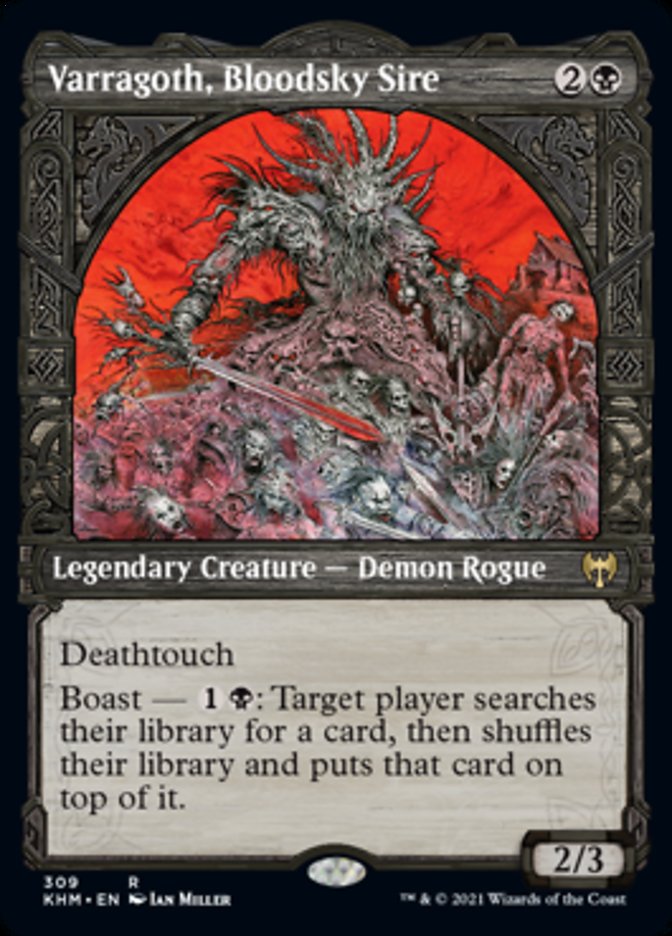 Varragoth, Bloodsky Sire (Showcase) [Kaldheim] | Eastridge Sports Cards & Games