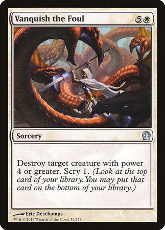 Vanquish the Foul [Theros] | Eastridge Sports Cards & Games