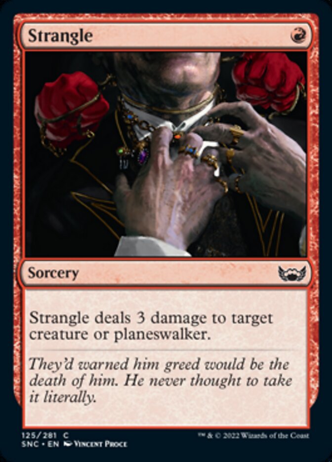Strangle [Streets of New Capenna] | Eastridge Sports Cards & Games