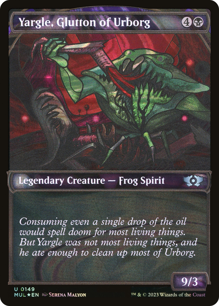 Yargle, Glutton of Urborg (Halo Foil) [Multiverse Legends] | Eastridge Sports Cards & Games