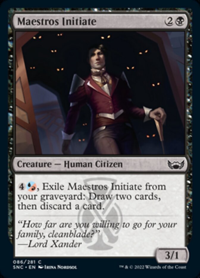 Maestros Initiate [Streets of New Capenna] | Eastridge Sports Cards & Games