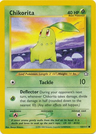 Chikorita (53/111) [Neo Genesis Unlimited] | Eastridge Sports Cards & Games