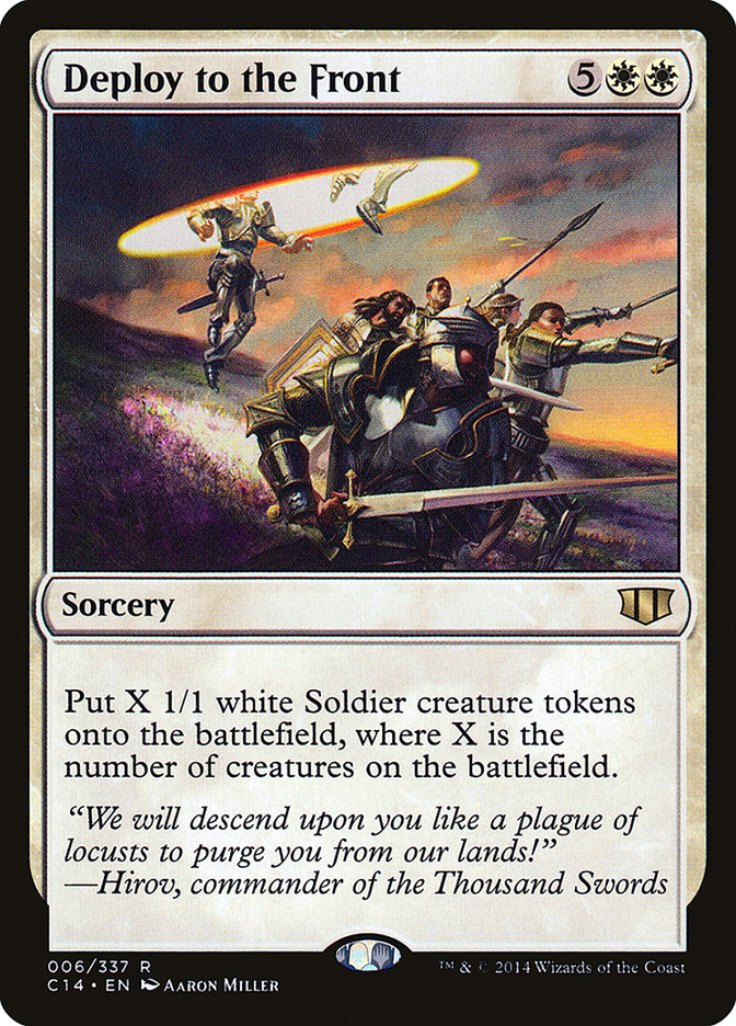 Deploy to the Front [Commander 2014] | Eastridge Sports Cards & Games