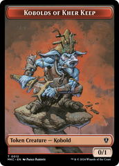 Gold // Kobolds of Kher Keep Double-Sided Token [Murders at Karlov Manor Commander Tokens] | Eastridge Sports Cards & Games