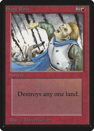 Stone Rain [Limited Edition Beta] | Eastridge Sports Cards & Games
