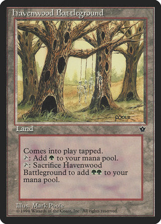 Havenwood Battleground [Fallen Empires] | Eastridge Sports Cards & Games