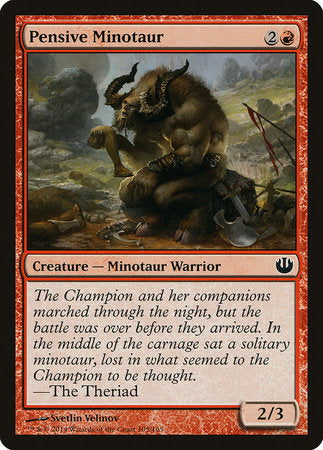 Pensive Minotaur [Journey into Nyx] | Eastridge Sports Cards & Games