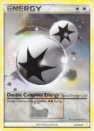 Double Colorless Energy (103/123) (League Promo) [HeartGold & SoulSilver: Base Set] | Eastridge Sports Cards & Games